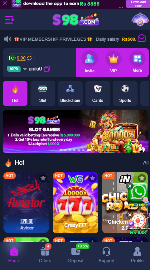 S98 Game